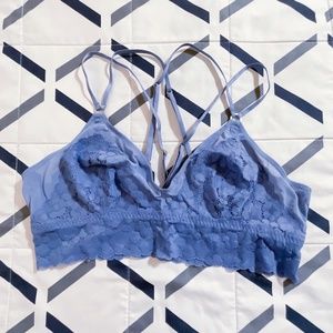 Aerie Lace Unlined Strappy Bralette